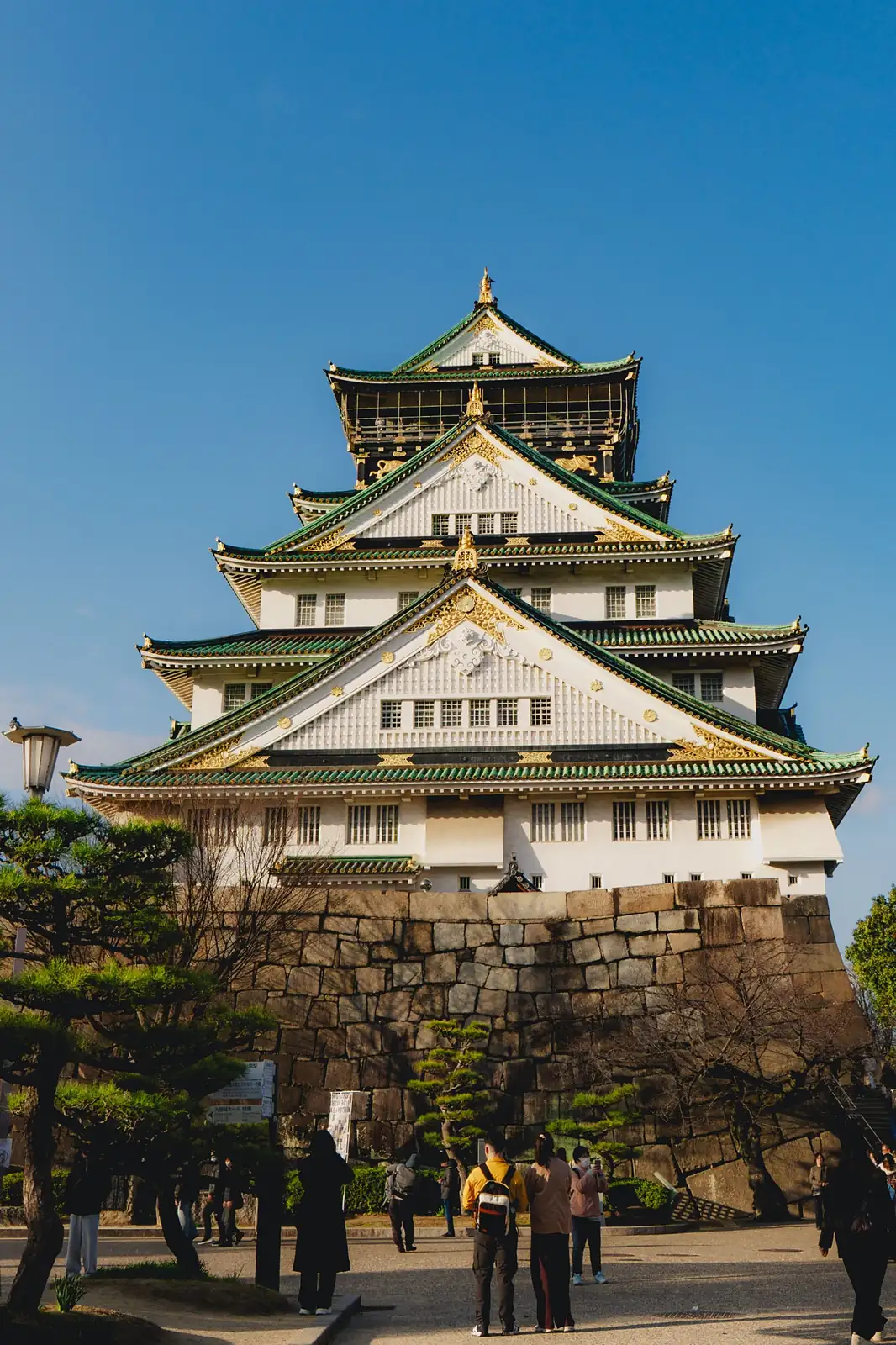 El castillo de Osaka